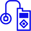 An insulin pump that delivers insulin
