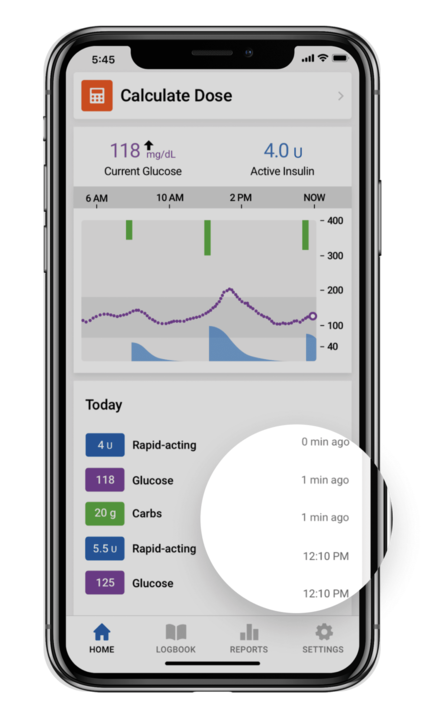 Automatically dose logging