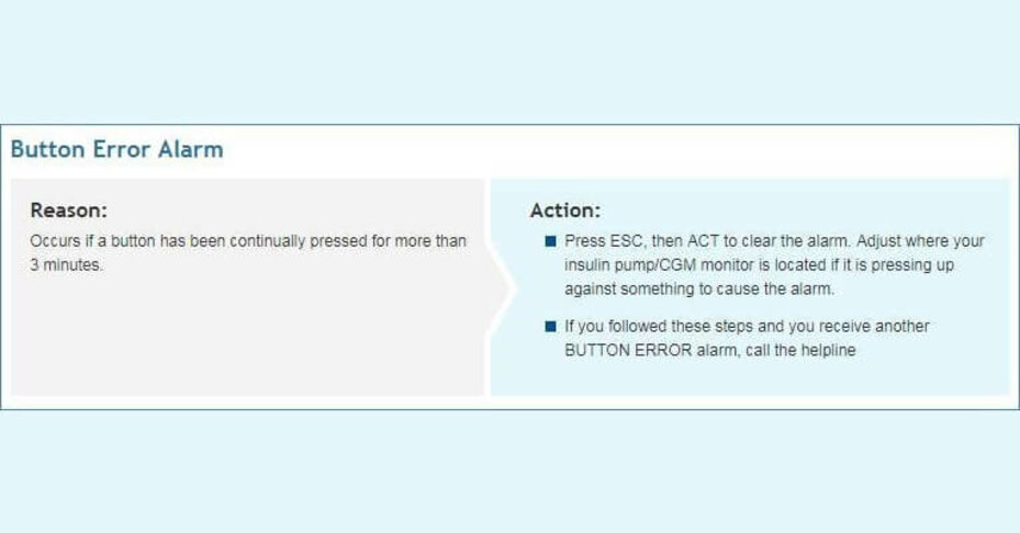 Button Errors!