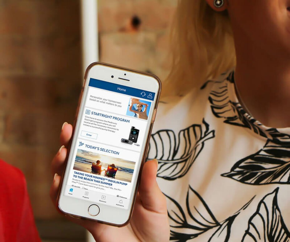 Ontdek onze nieuwste Medtronic WeCare-app, exclusief voor u ontwikkeld