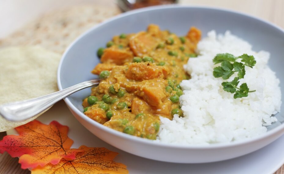Pumpkin & Creamy Coconut Curry
