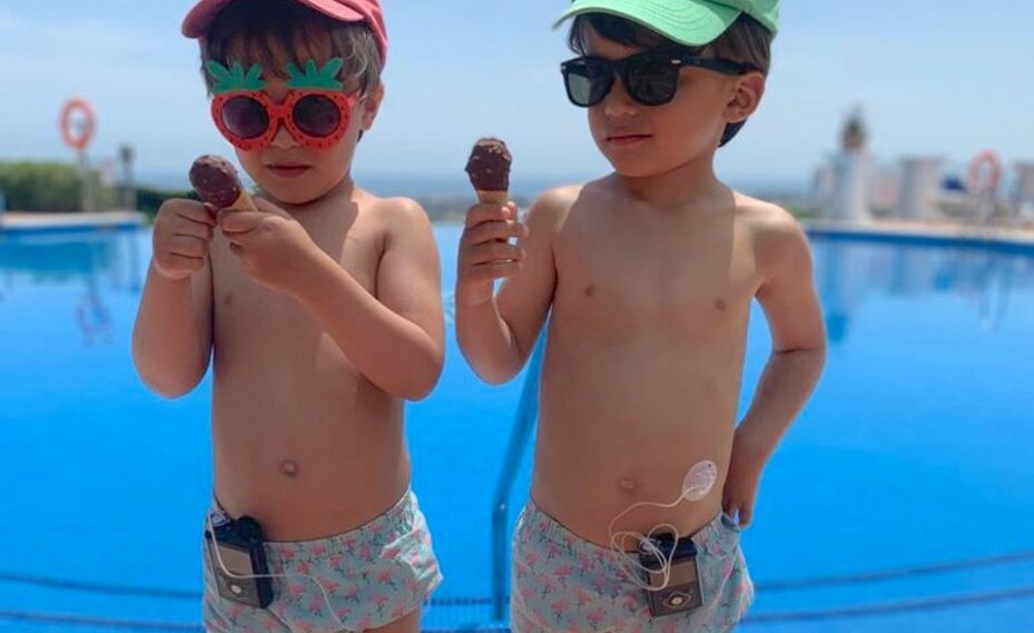 TA MED DIN INSULINPUMP TILL STRANDEN I SOMMAR