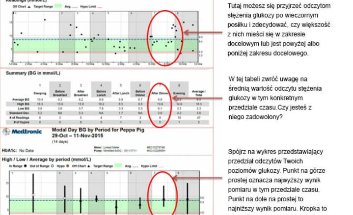 Korzystanie z oprogramowania CareLink™ personal w celu kontroli leczenia cukrzycy
