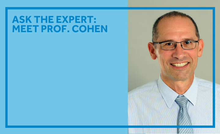 Ask the expert: Meet Prof. Cohen