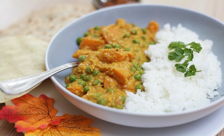 Pumpkin & Creamy Coconut Curry