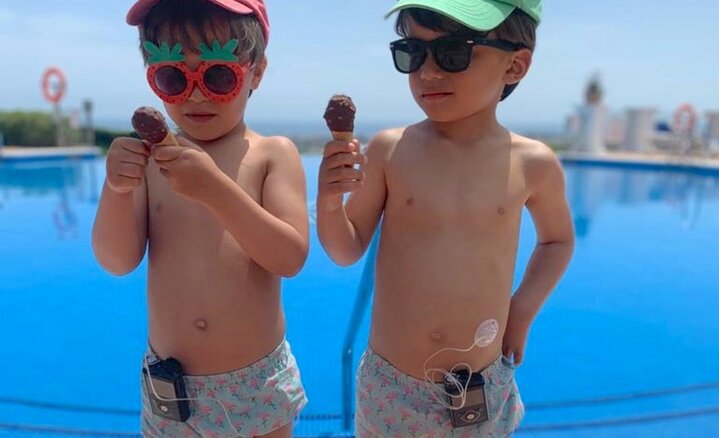 TA MED DIN INSULINPUMP TILL STRANDEN I SOMMAR