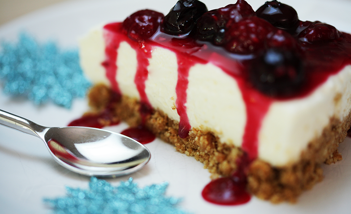Winter Berry Cheesecake