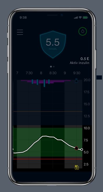 Glucose trend