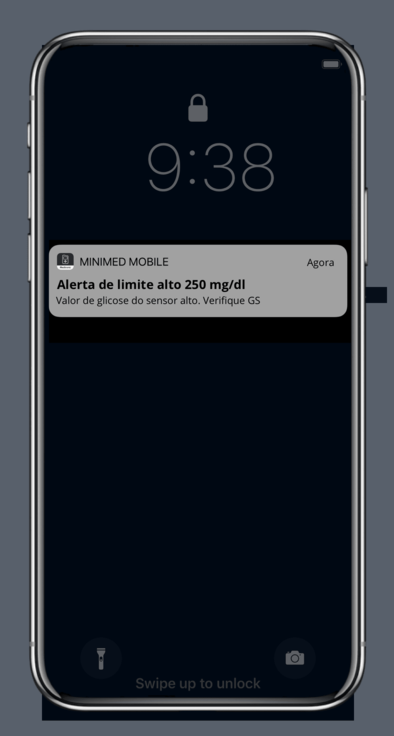 Notification low or high
