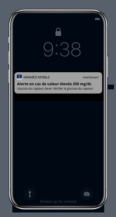 Notification de valeurs basses ou élevées